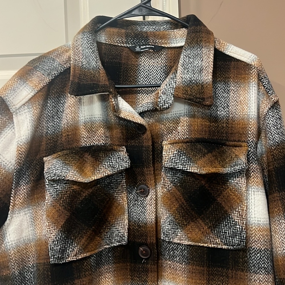 Plaid Shacket - Picture 2 of 5